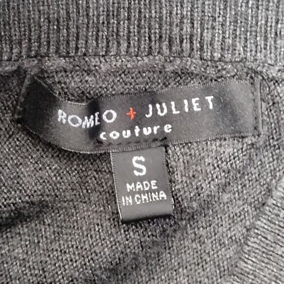 Romeo & Juliet Couture knit dress, mock neck, pockets, lightweight, size - Picture 7 of 7